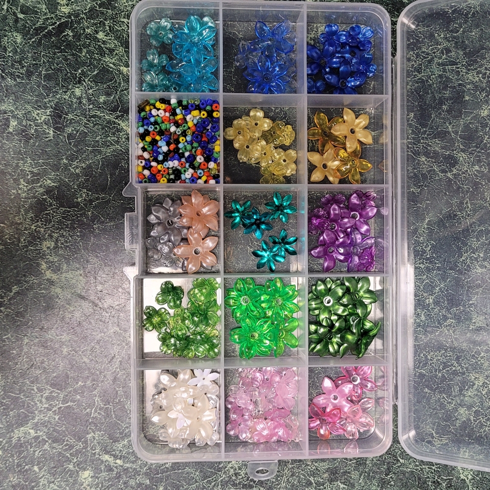 Assorted Flower Bead Collection - Picture 10 of 14